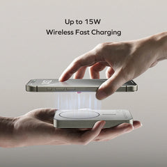 Ultra-Slim Magnetic Wireless Powerbank 20W - Charges 4x